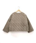 コットンベルベットキルティング　ジャケット